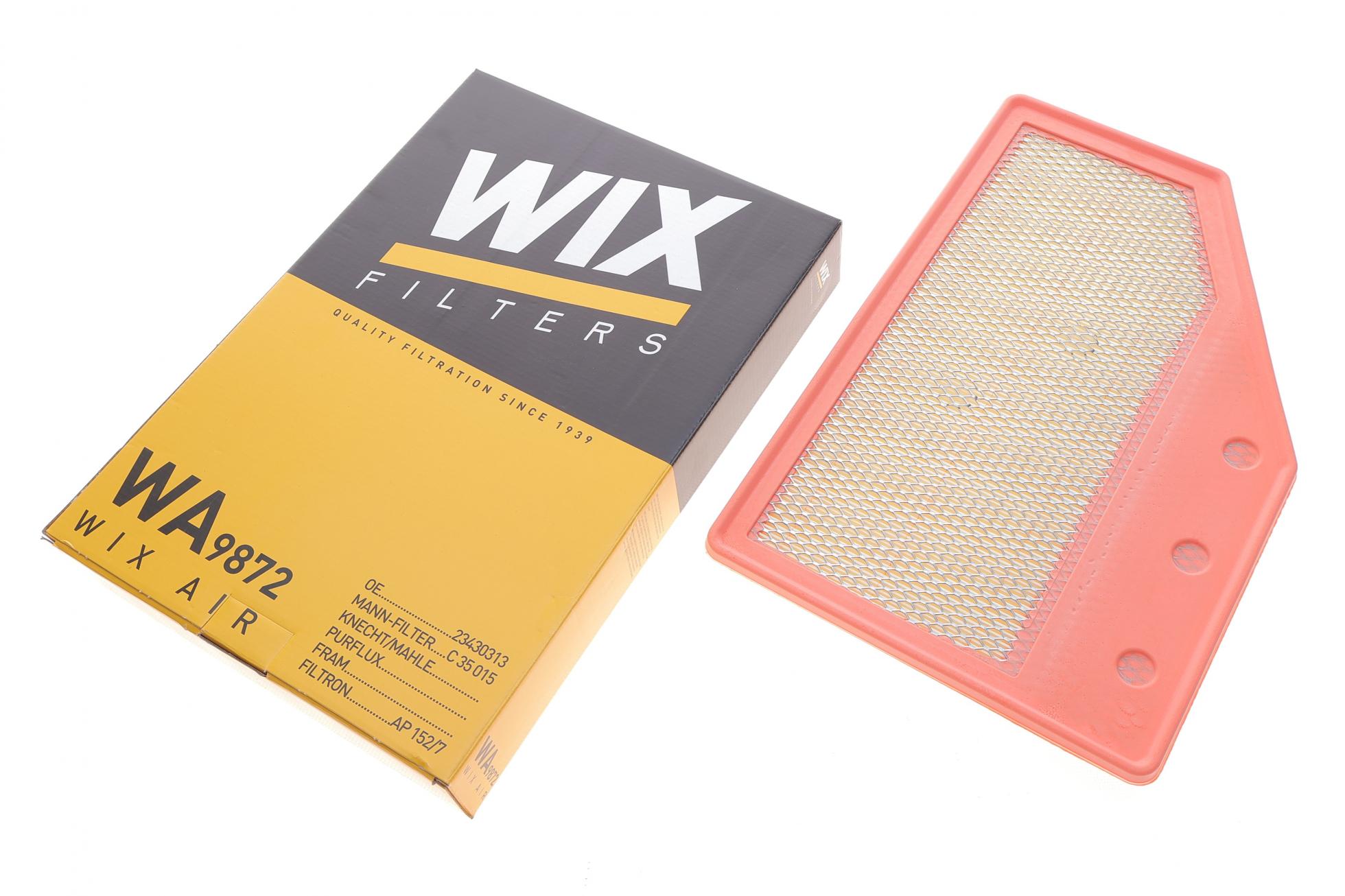 WA9872 WIX FILTERS